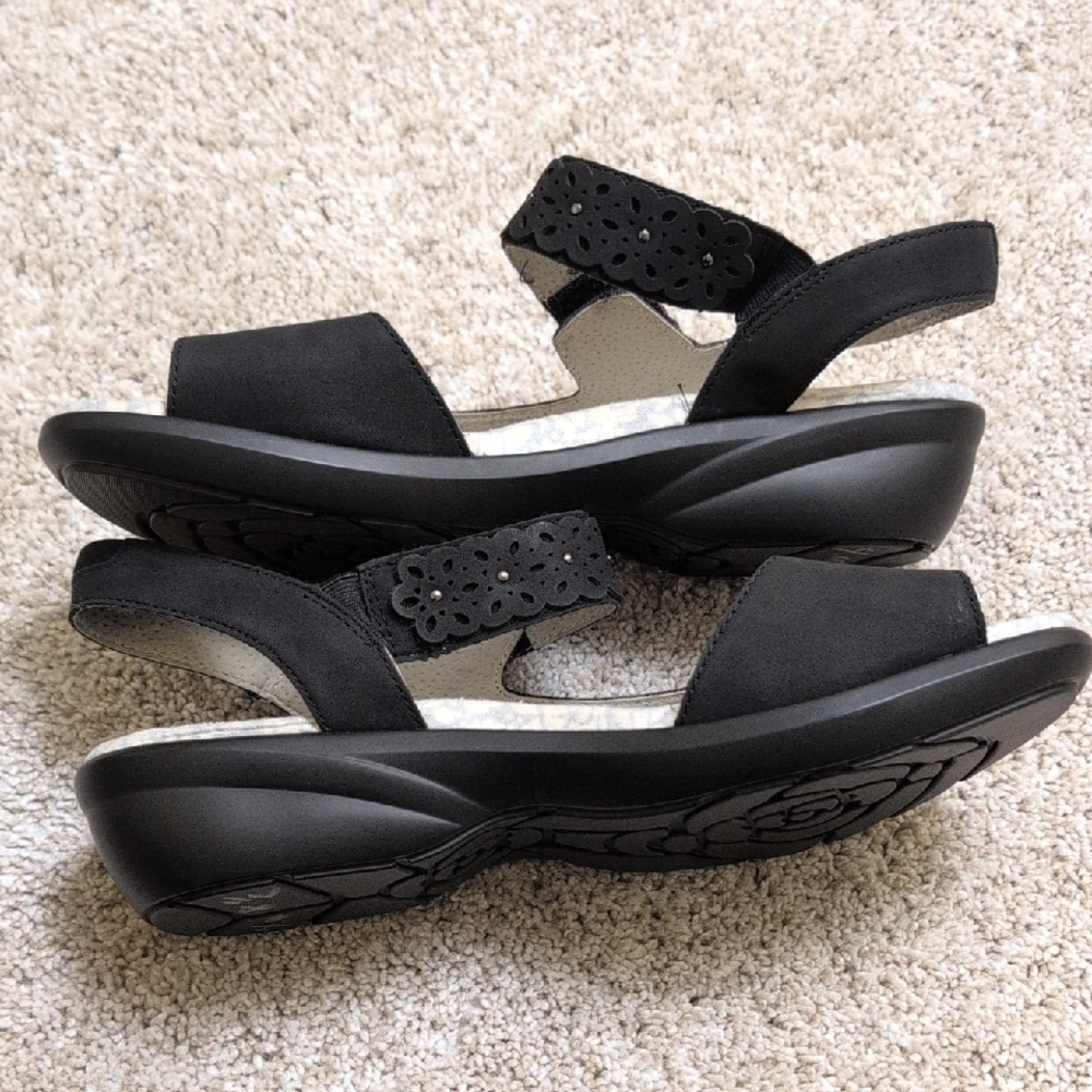 JBU Black Sandals Size 8.5 - Picture 4 of 5